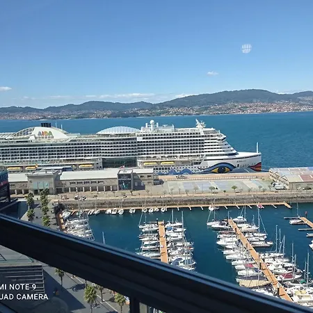 Daire Impresionantes Vistas En El Centro De Vigo