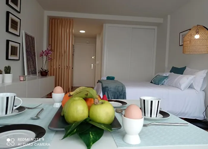 Impresionantes Vistas En El Centro De Lägenhet Vigo