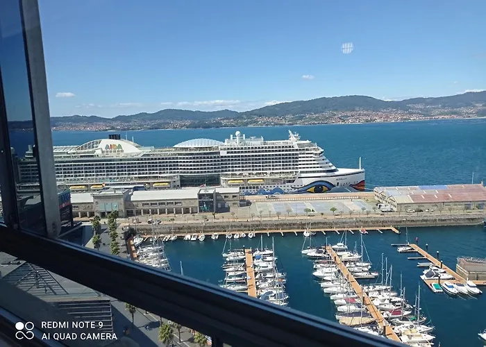 Lägenhet Impresionantes Vistas En El Centro De Vigo