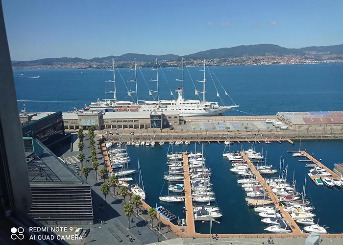 Impresionantes Vistas En El Centro De Vigo